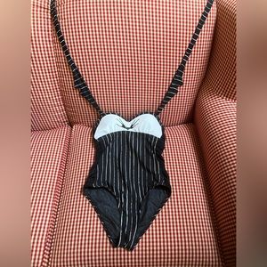 The Nightmare Before Christmas Jack Skellington One Piece Swimsuit (Hot Topic)